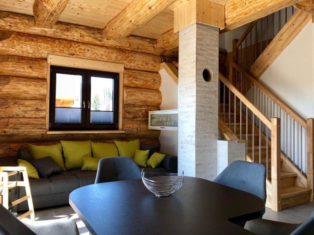 Naturstammhaus Und Appartements Zum Brockenbaecker Tanne Exteriör bild