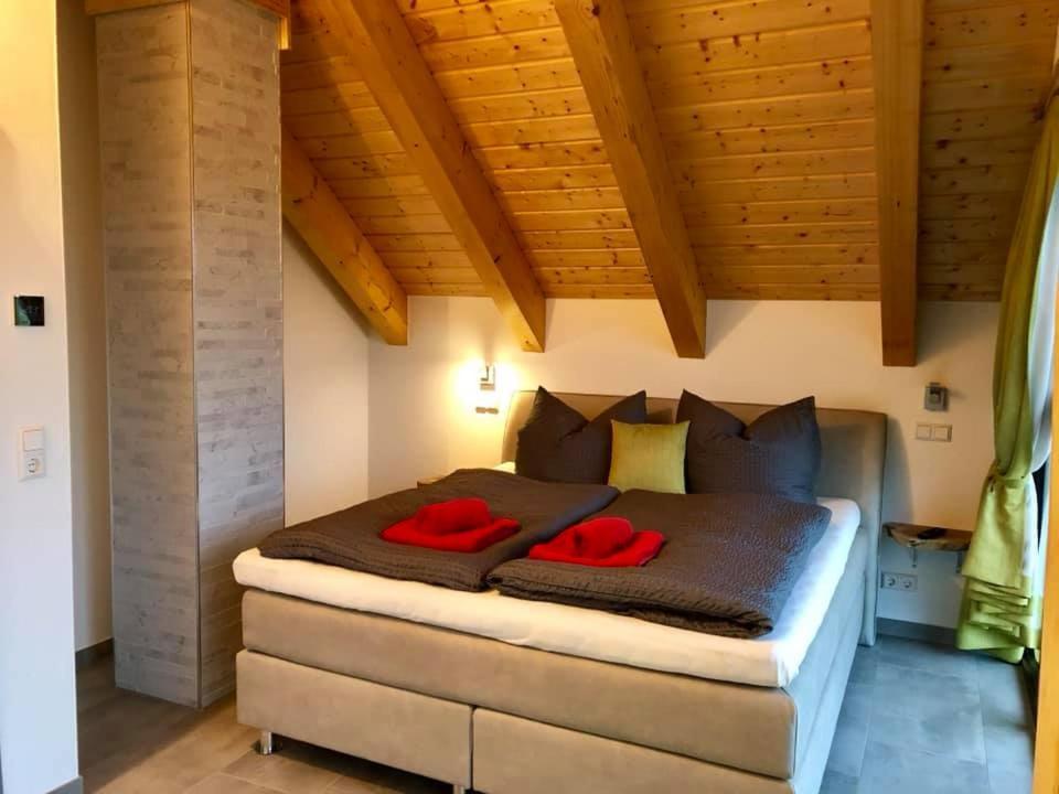 Naturstammhaus Und Appartements Zum Brockenbaecker Tanne Exteriör bild