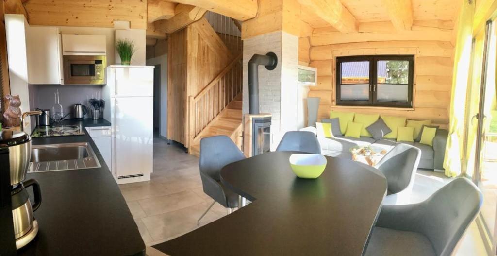 Naturstammhaus Und Appartements Zum Brockenbaecker Tanne Exteriör bild